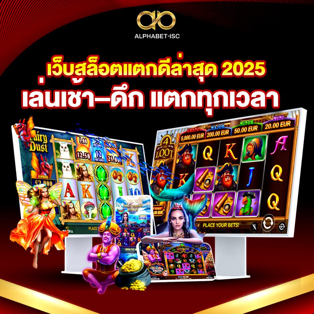เว็บสล็อตแตกดี