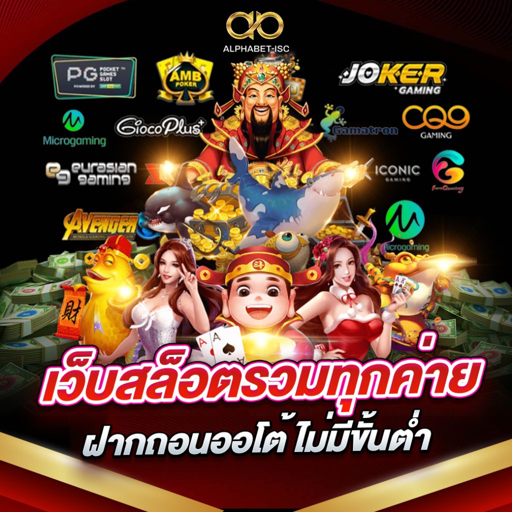 เว็บสล็อตรวมทุกค่ายฝากถอนออโต้